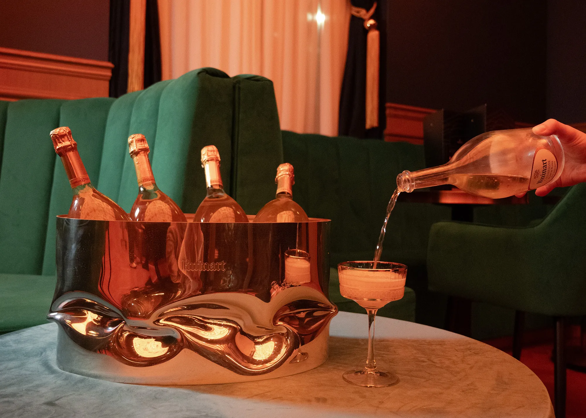 A private table at Mayfair